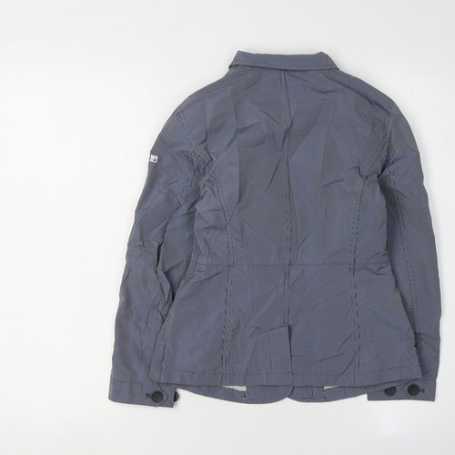 Woolrich Girls Blue Check Jacket Size 14 - Polyester, Spring/Autumn
