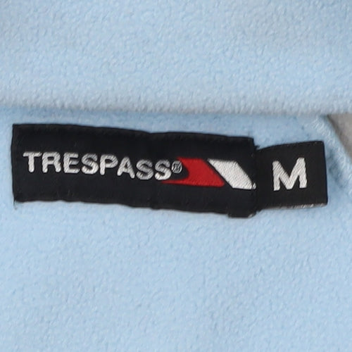 Trespass Unisex Blue Fleece Pullover Sweatshirt