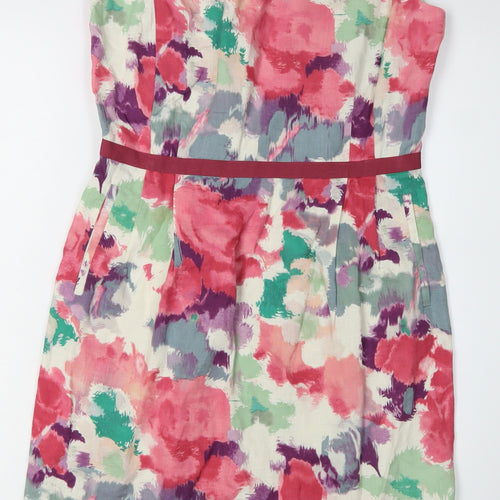 Ken Women's Multicolour Floral Shift Dress 10