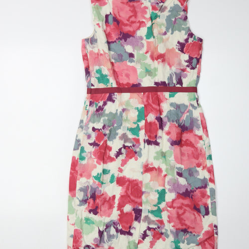 Ken Women's Multicolour Floral Shift Dress 10
