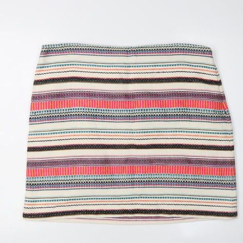 White Stuff Women's Multicoloured Pencil Skirt Size 18