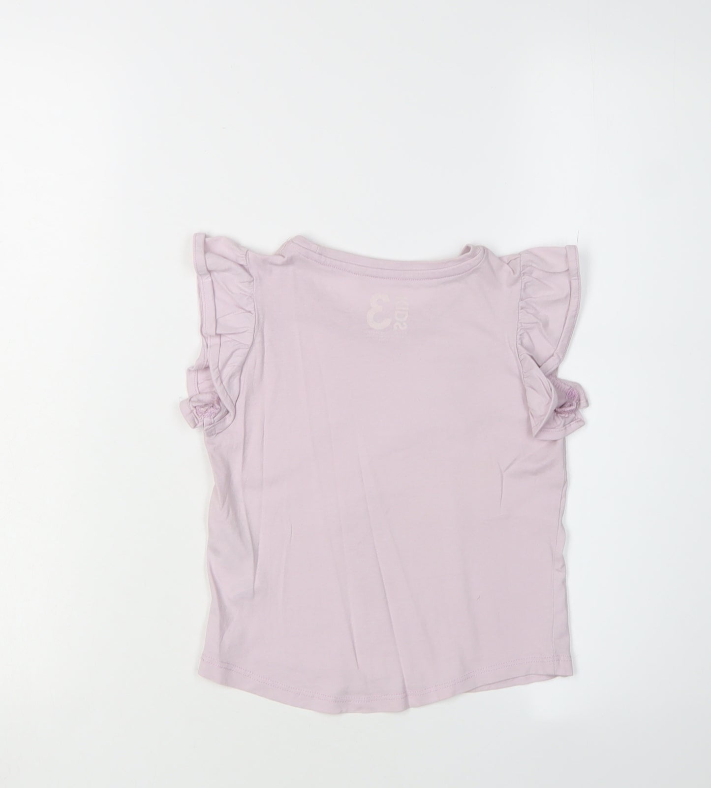 Cotton On Kids Pink Unicorn T-Shirt for Girls, Size 3 Years