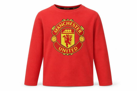 Manchester United Boys' Red Pyjama Top 9-10 Years