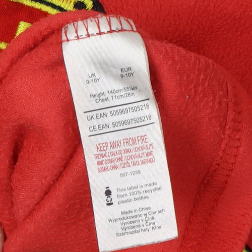 Manchester United Boys' Red Pyjama Top 9-10 Years