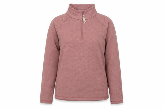 Front view of Trespass Women's Red Pullover Sweatshirt, size 12