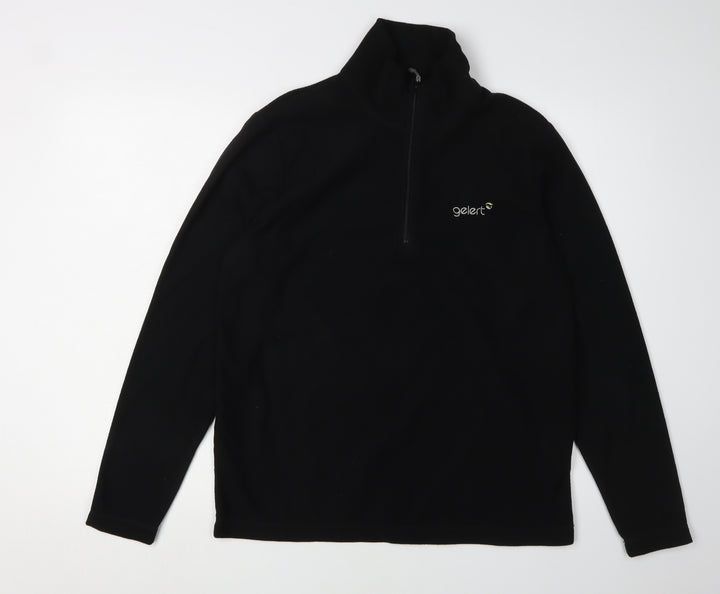 Gelert Men's Black XS Pullover Fleece Sweatshirt