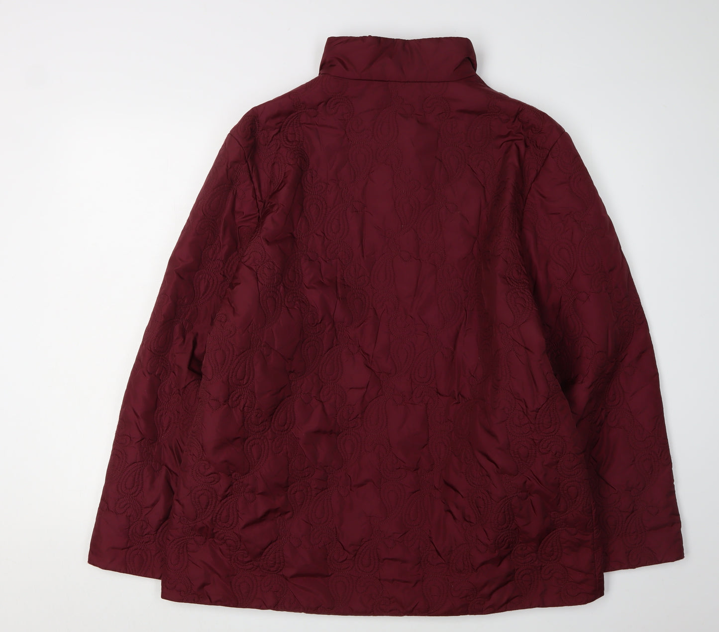 Eastex Women's Red Quilted Coat Size 16