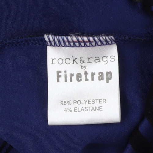 Rock & Rags Firetrap Women's Blue Check Leggings XS