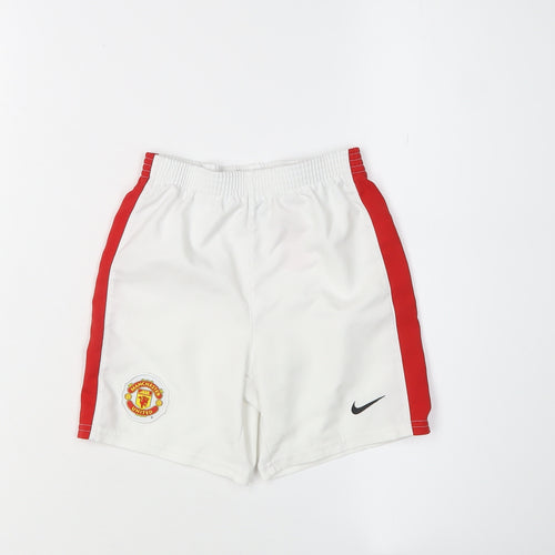 Nike Unisex Baby White Shorts 18-24 Months