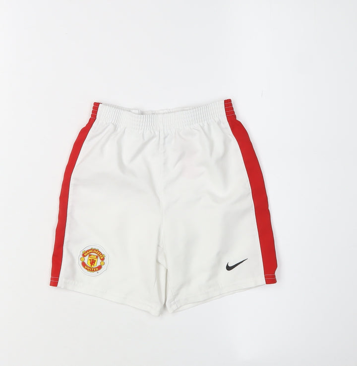 Nike Unisex Baby White Shorts 18-24 Months