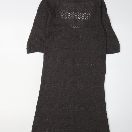 White Stuff Women's Black Knit Dress Size 10