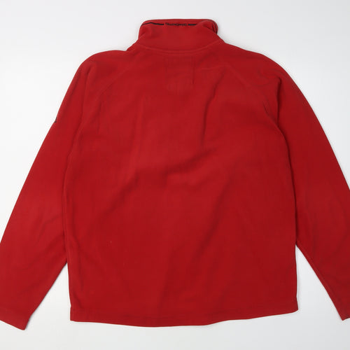 Craghoppers Men's Red 1/2 Zip Fleece Sweatshirt S