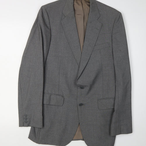 Austin Reed Men's Grey Suit Jacket Size 39L