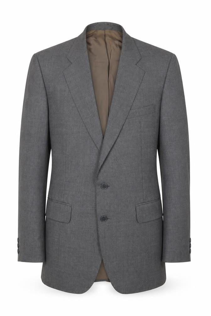 Front view of Austin Reed Men's Grey Suit Jacket, size 39L