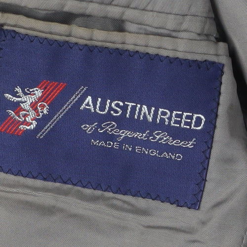 Austin Reed Men's Grey Suit Jacket Size 39L