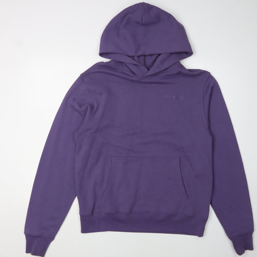 Adidas Men's Purple Pullover Hoodie S