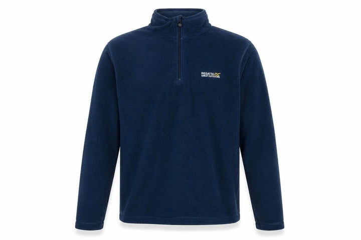 Regatta Men's Blue Fleece 1/4 Zip Sweatshirt Size S