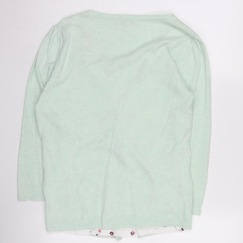 RJR. John Rocha Women's Green Cardigan V-Neck Size 12