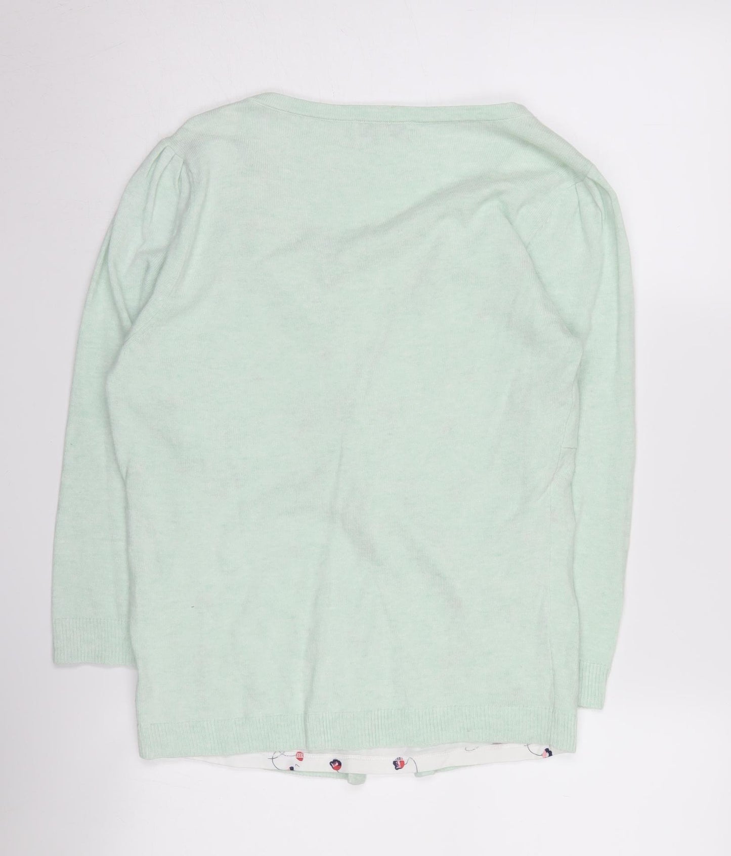 RJR. John Rocha Women's Green Cardigan V-Neck Size 12