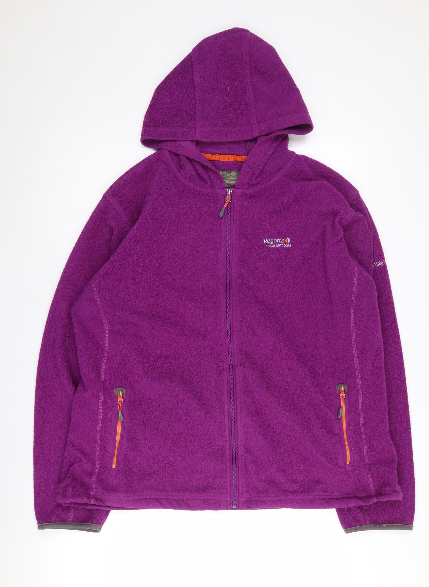 Regatta Women's Purple Fleece Hoodie Size 20