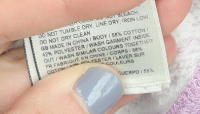 Superdry Women’s Purple Sweatshirt Size 8 Pullover Crew Neck