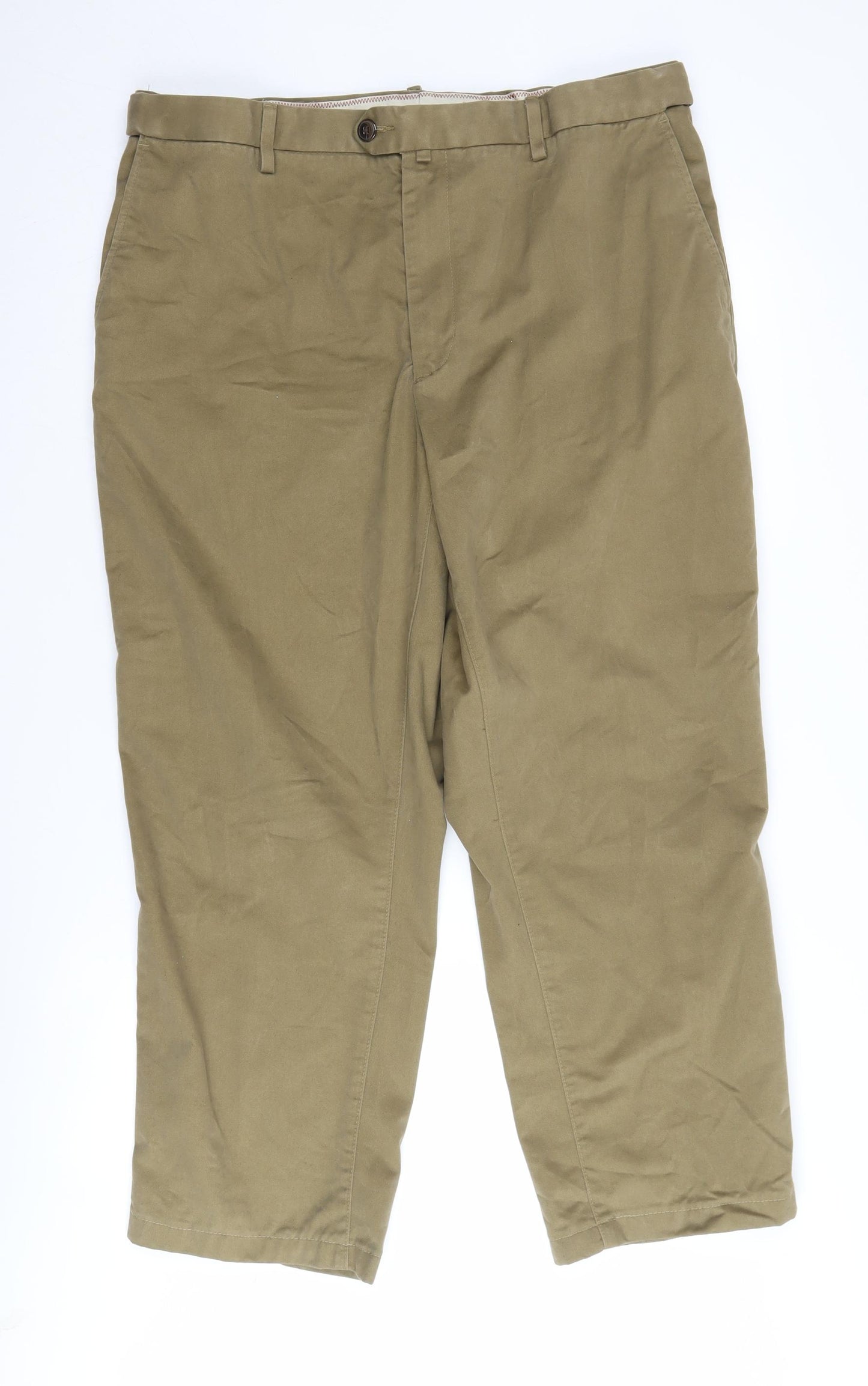Marks and Spencer Men's Brown Chino Trousers 42R