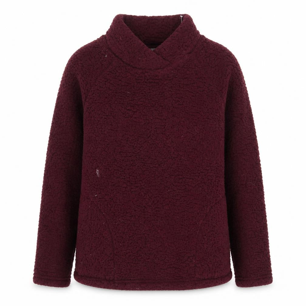 Front view of Cotton Traders Women's Red jumper, size 12