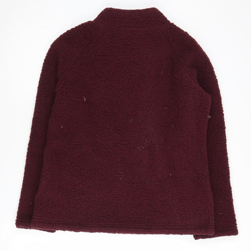 Cotton Traders Women's Red Pullover Jumper Size 12