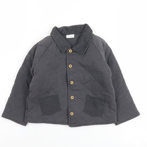 Next Boys Grey Quilted Jacket 2 Years