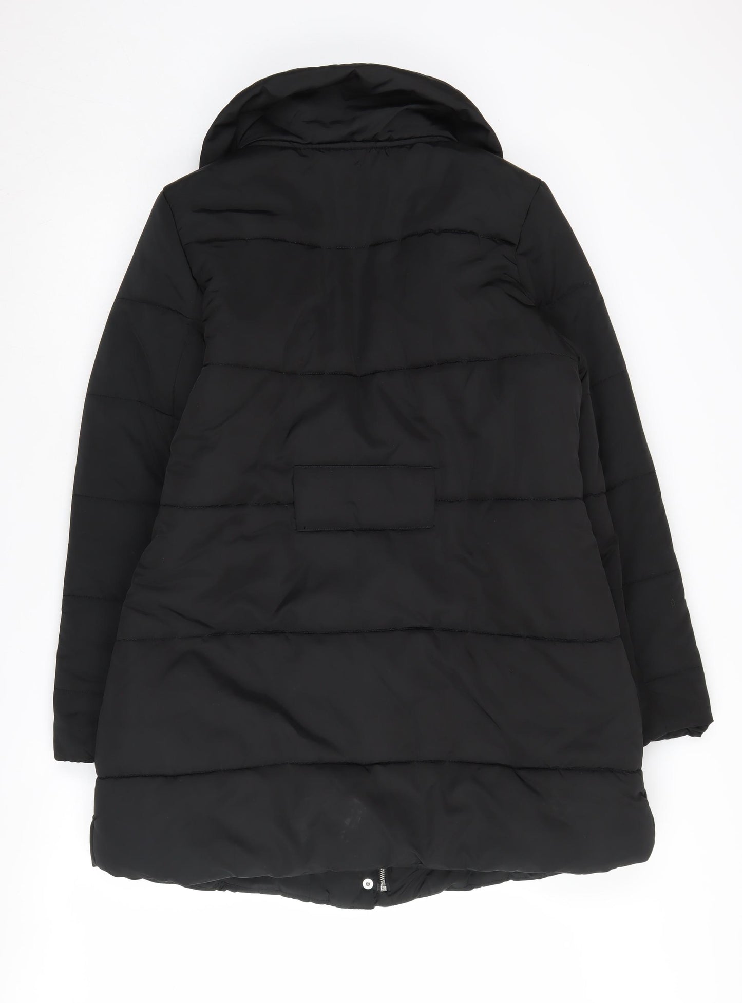 New Look Women's Black Puffer Coat Size 14