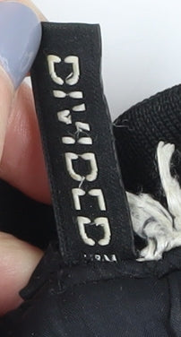 Divided Women's Black Bomber Jacket Size 14 Casual