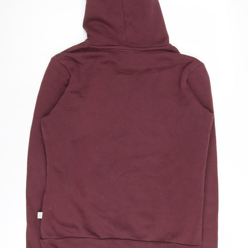 Puma Women's Red Hoodie Size 10 Pullover Logo
