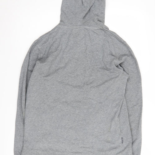 Firetrap Grey Unisex Adults Medium Hoodie Pullover