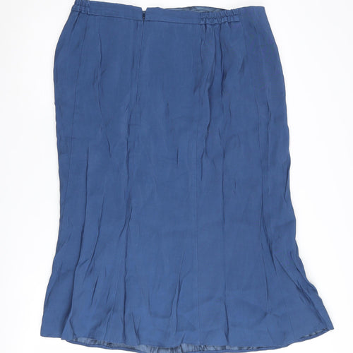 Via Veneto Women's Blue Skirt, Size 18