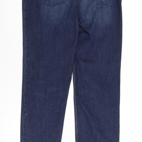 Marks and Spencer Women's Straight Blue Jeans Size 14