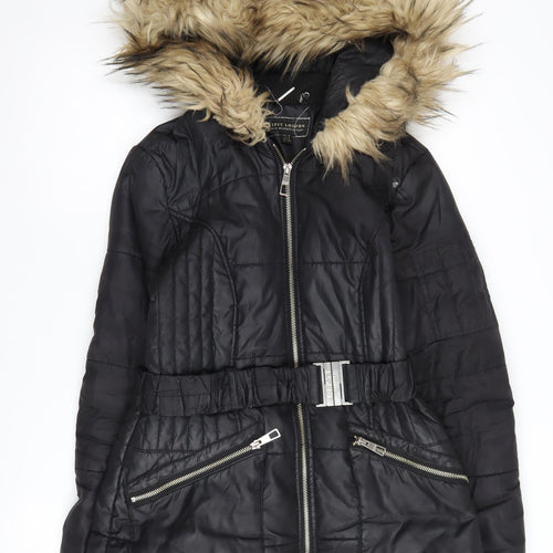 Lipsy London Women's Black Puffer Jacket Size 12