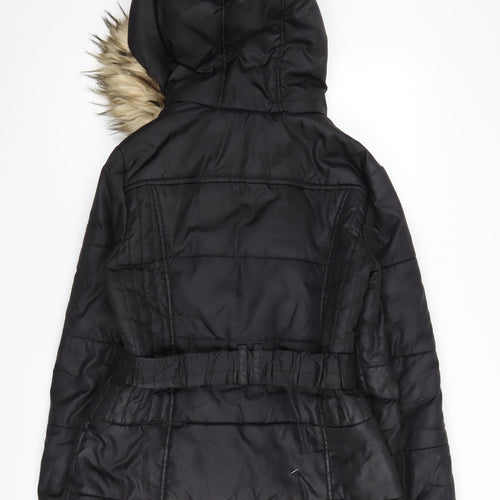 Lipsy London Women's Black Puffer Jacket Size 12