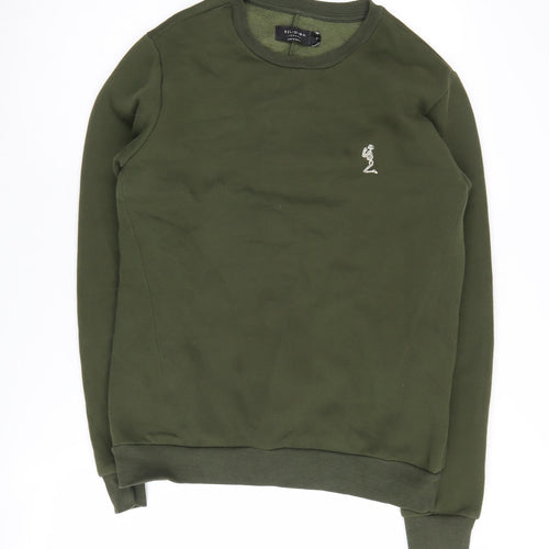 Religion London Men's Green Pullover Sweatshirt Size S