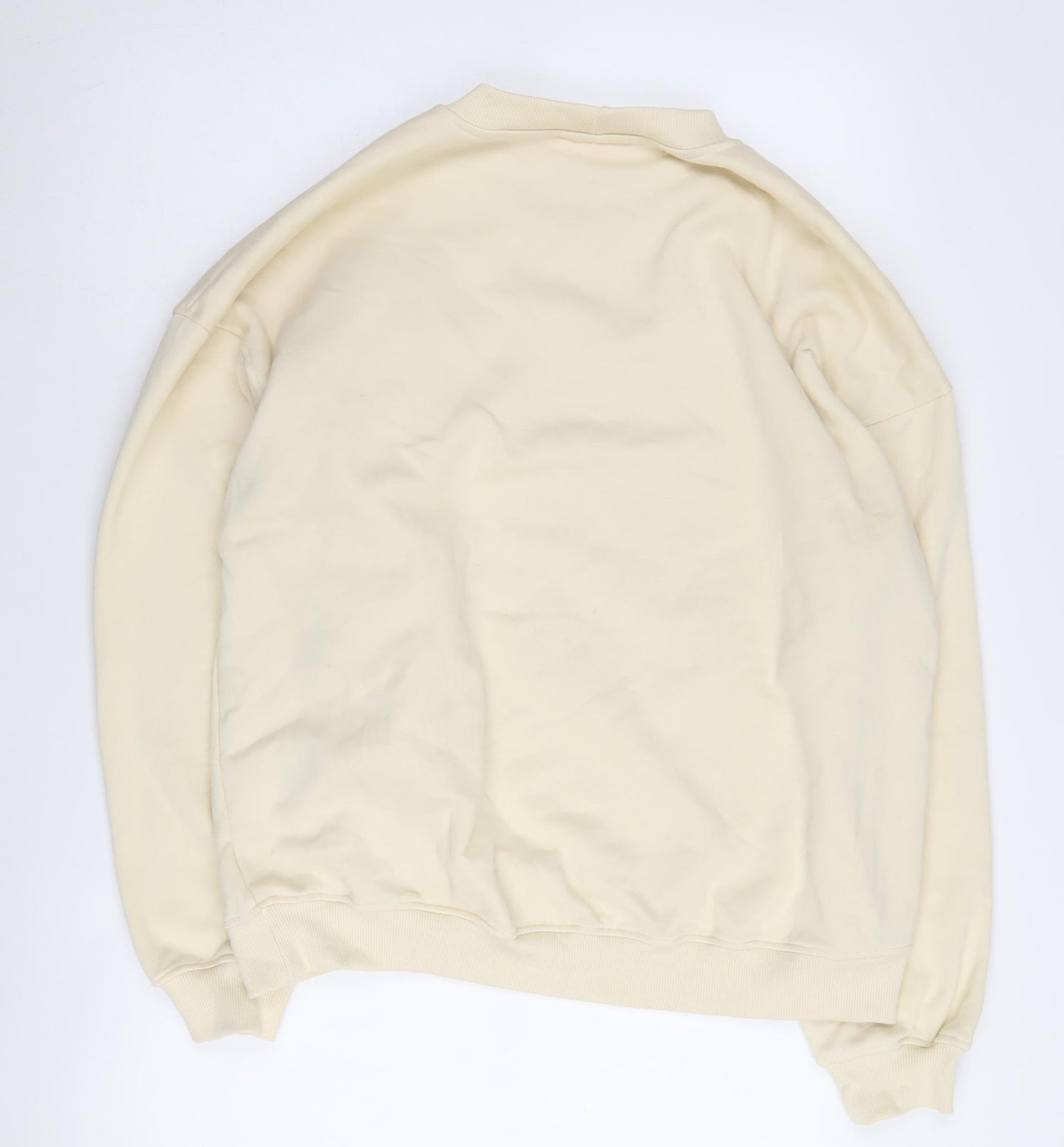 River Island Women’s Ivory Relaxed Sweatshirt M