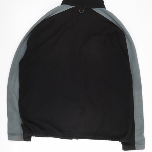 Trespass Men's Black Fleece Jacket L Size Casual