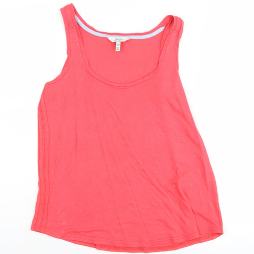 Joules Women's Pink Tank Top, UK 8, Casual Summer Style