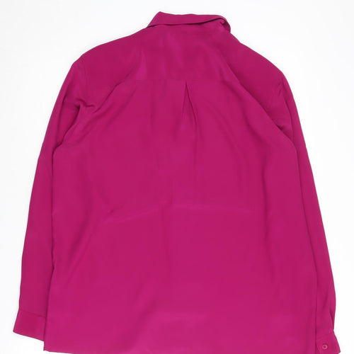 Alexon Women's Pink Button-Up Shirt, Size 12