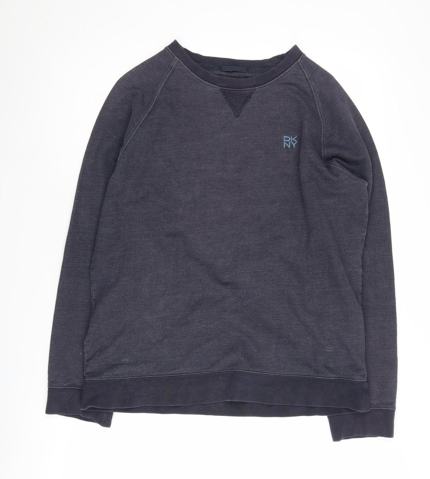 DKNY Men's Black Pullover Sweatshirt - Size L