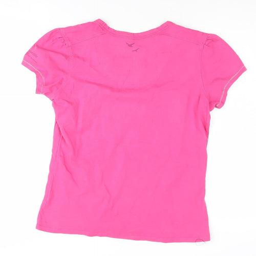 Regatta Women's Pink T-Shirt Size 12 Short Sleeve