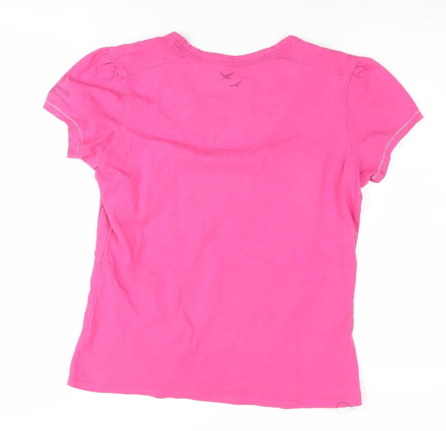 Regatta Women's Pink T-Shirt Size 12 Short Sleeve
