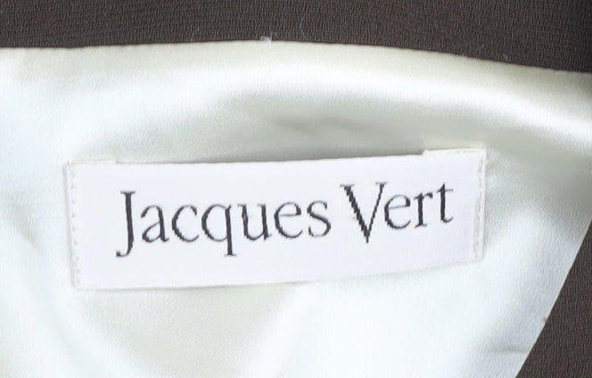 Jacques Vert Women’s Brown Formal Long Coat Size 12