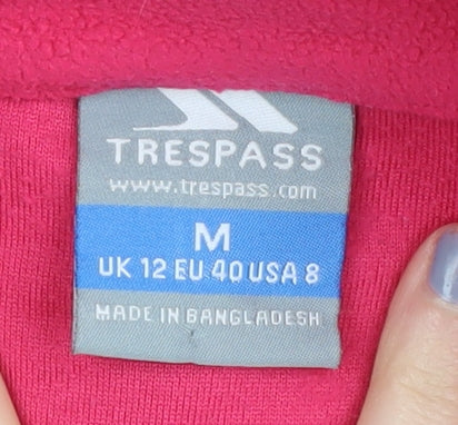 Trespass Women's Pink Pullover Sweatshirt, Size 12