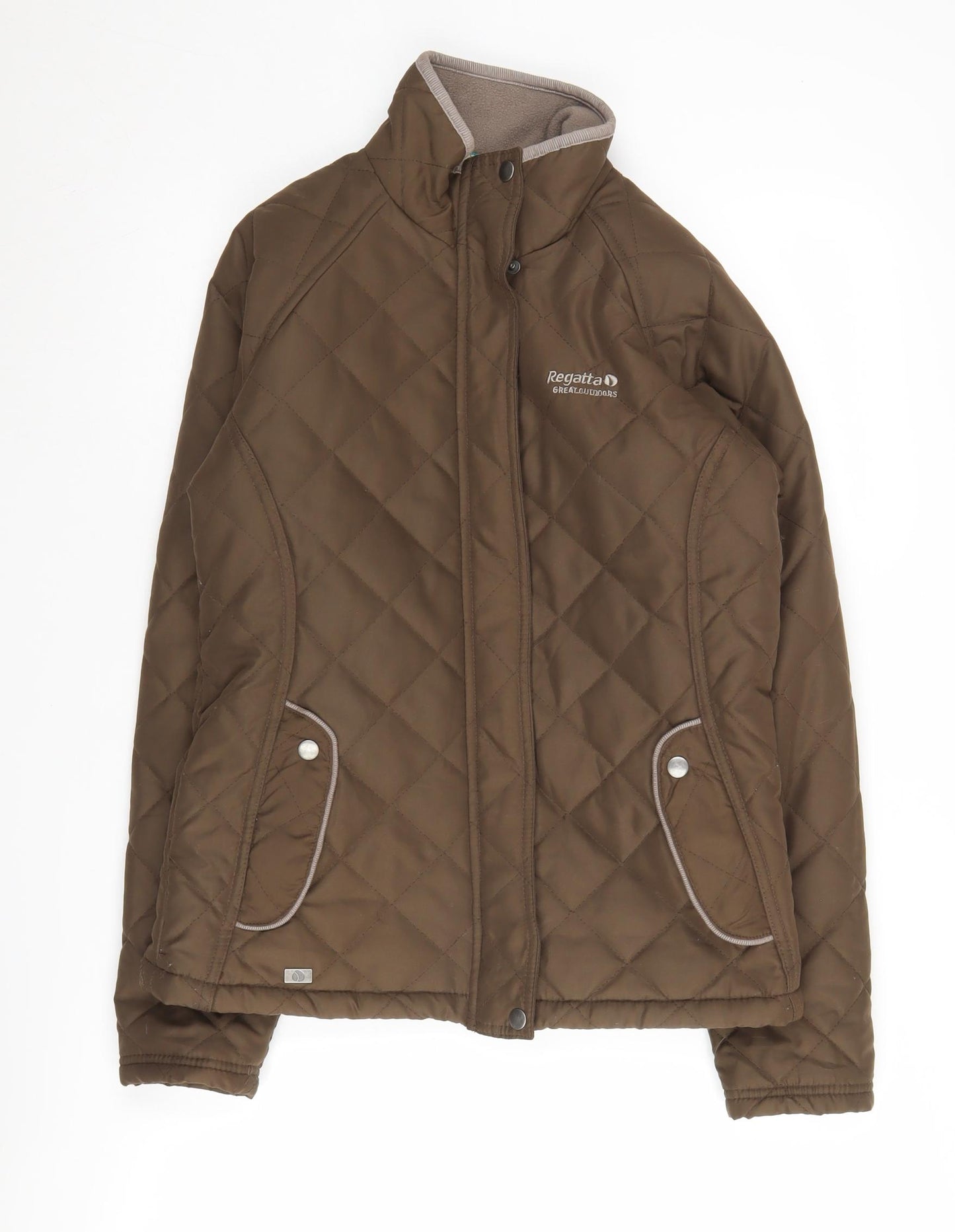 Regatta Women's Brown Quilted Jacket Size 10 Outdoor