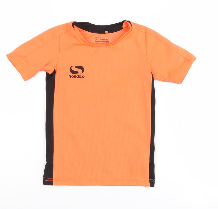 Sondico Boys Orange T-Shirt, Size 3-4 Years, Sports Style