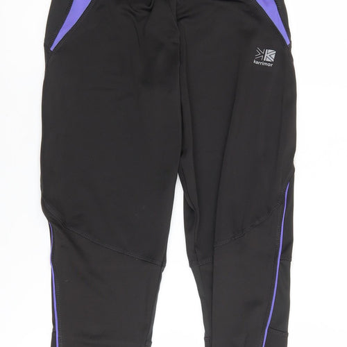Karrimor Women’s Black Cropped Leggings Size 10, Running Essential